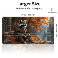 Cdkfxjy playmat with non-slip backing stays steady during games