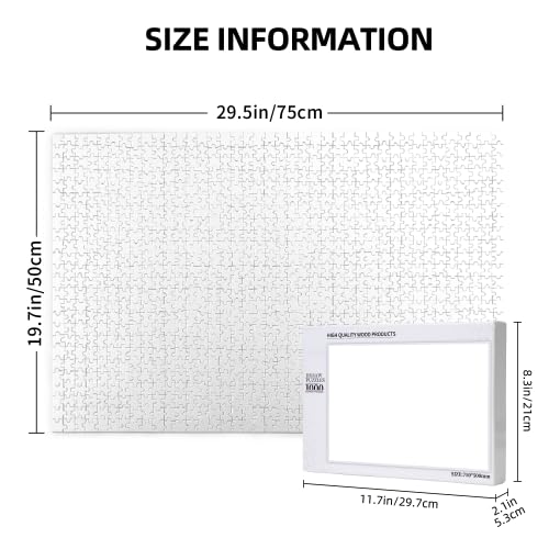 CDSASHCA 500-piece puzzle with interlocking pieces for a snug fit