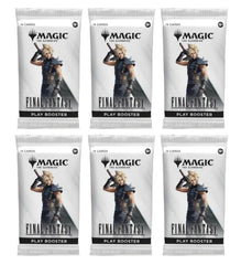 CE 6-pack MTG Final Fantasy booster pack with 14 cards and potential foils for drafting