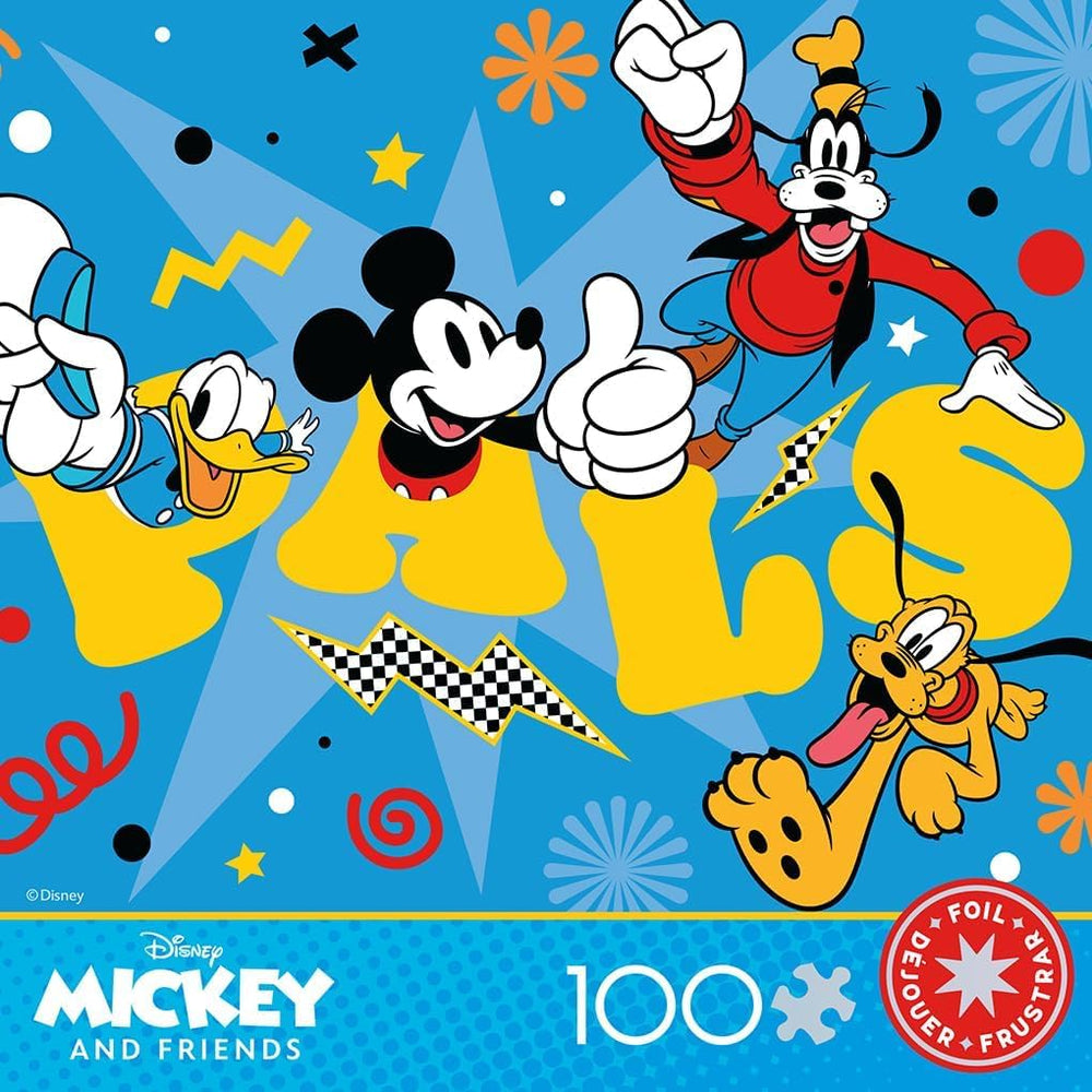 Ceaco Disney Mickey and Friends foil puzzle image 3 — high-detail artwork that pops on display.