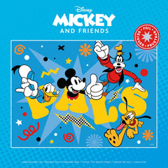 Ceaco Disney Mickey and Friends foil puzzle image 7 — durable pieces for repeated assembly.