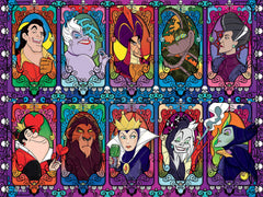 Ceaco Disney Villains 2 poster inside aids fast assembly with reference imagery