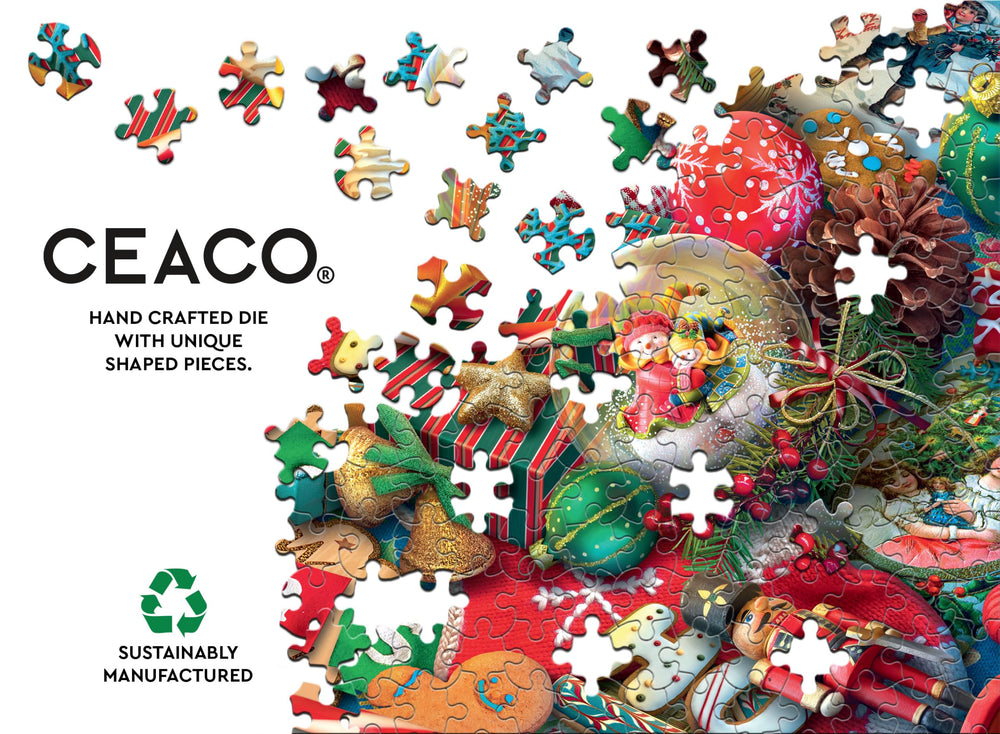 Ceaco Eduard Christmas Chaos family game night support for social bonding