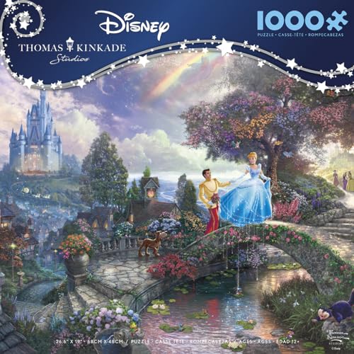 Ceaco Cinderella dream castle scene, ideal for focused puzzle time