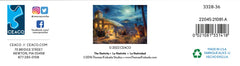 Ceaco Nativity puzzle finish offers crisp image and durable surface