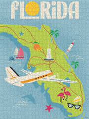 Ceaco Walt's Plane Posters puzzle box front features D23 Expo inspiration and Disney heritage