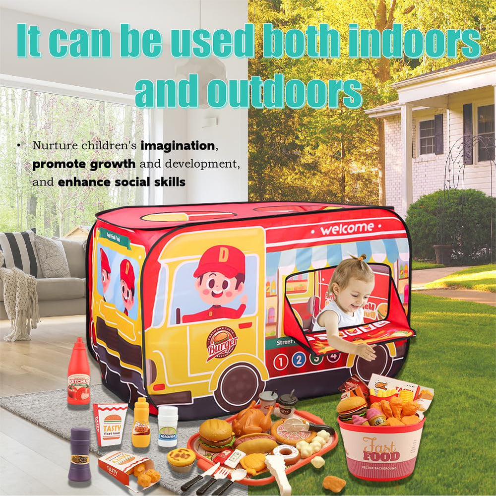 Cecailin pop up tent's durable build provides reliable play spaces indoors or outdoors.