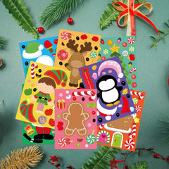 Ceiba Tree Gingerbread House sticker sheet for festive crafts and classroom decor.
