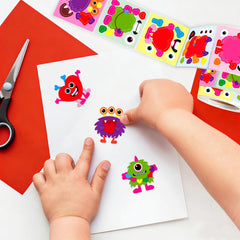 Ceiba Tree waterproof and easy-peel monster stickers stay put