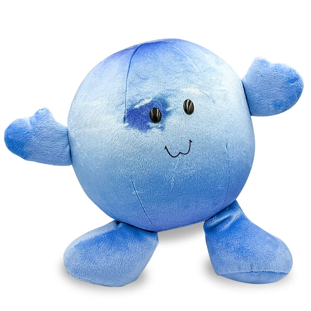 Celestial Buddies Neptune Buddy blue plush, a soft companion for imaginative play.