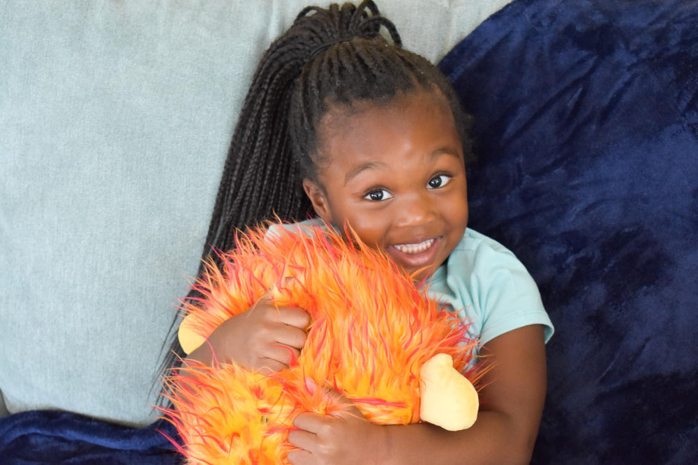 Celestial Buddies Sun Buddy easy-care design simplifies cleaning.