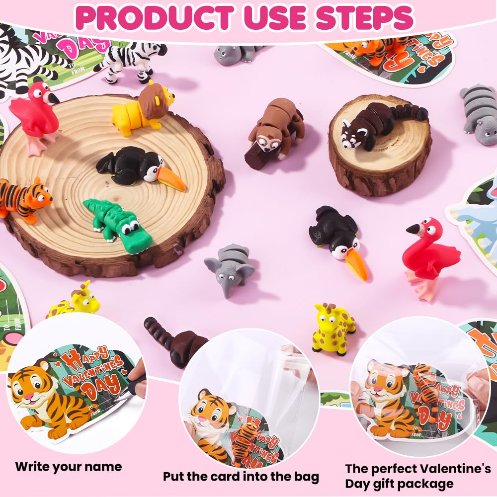Celltestria forest animal figures rotatable for flexible poses during play.