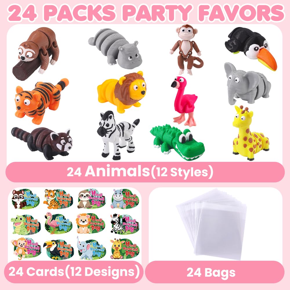 Celltestria forest animal cards paired with figurines for festive exchanges.