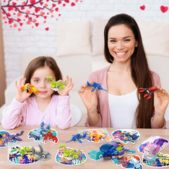 Celltestria Valentine party favors set brings interactive play to celebrations.