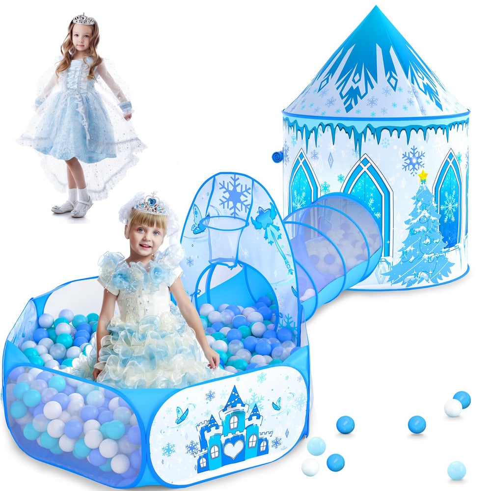 Celontry 3-in-1 Frozen play tent for kids, versatile play space