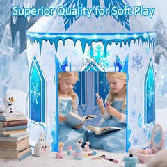 Celontry Frozen Play Tent indoor reading nook with child-friendly design