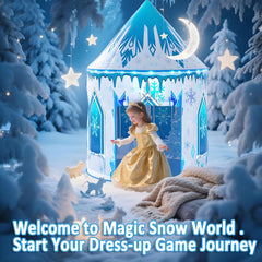 Celontry Frozen Play Tent blue with durable materials for lasting use