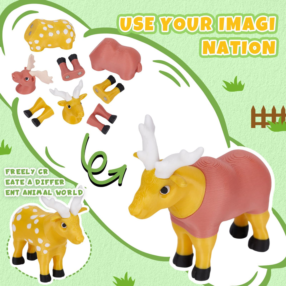 Cessfle easter basket stuffer pieces, bright colors spark interactive play