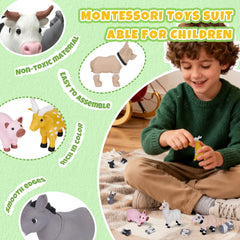 Cessfle magnets closeup, magnetic strength keeps play engaging during storytelling