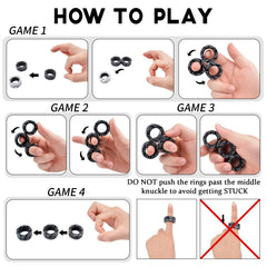 Cevioce magnetic rings office pocket-size design for on-the-go focus