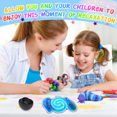 Cevioce sensory tube fidget toy helps channel restless energy into calm concentration.
