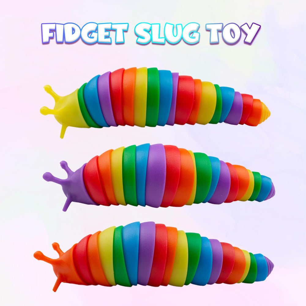 Cevioce slug fidget toy durable non toxic design for busy hands