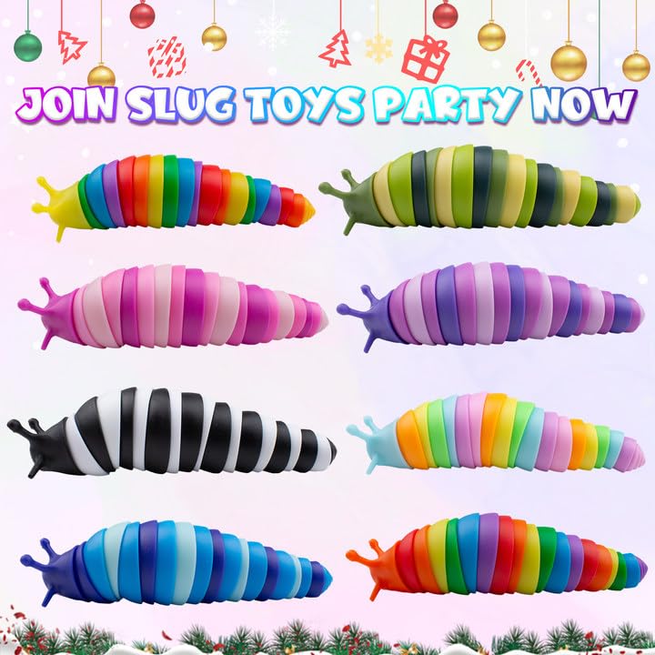 Cevioce slug fidget toys offer safe materials and rounded edges for family use