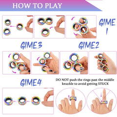 Cevioce Valentine’s or Easter gift rings for teens and adults