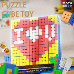 CFMOUR six-pack educational puzzle cubes for kids and adults to challenge the mind