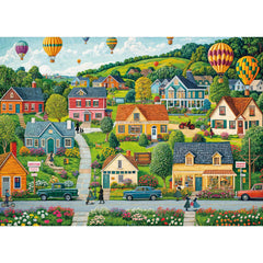 Chalzidar 1000-piece puzzle in a dreamy forest scene for immersive focus and relaxation.