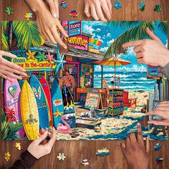 Chalzidar premium recycled cardboard material ensures durable, eco-friendly puzzling.