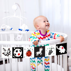Chambom versatile attachment strings for crib or stroller.