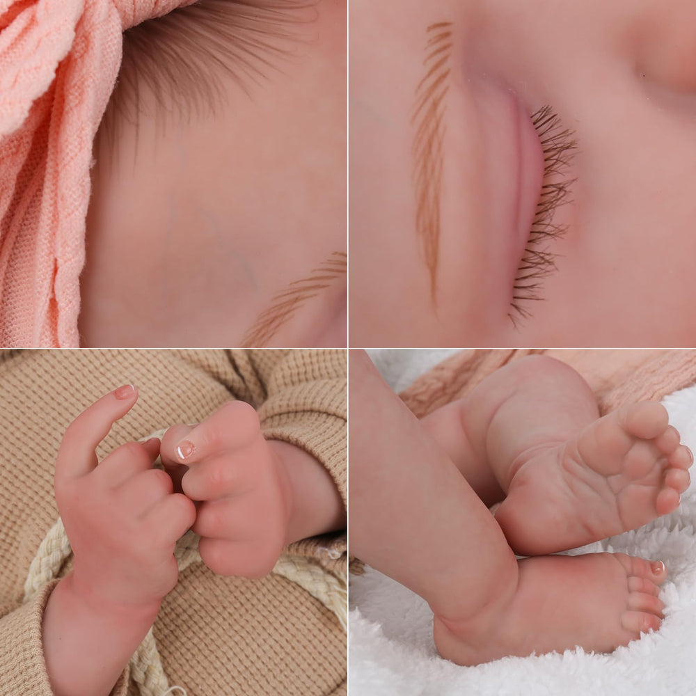 CHAREX hand-painted hair detail offers unique styling options.