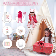 CHAREX Lifelike newborn doll offering safe, engaging care play experiences