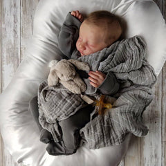 CHAREX Reborn baby doll boy, 18-inch realism for imaginative play and gifts