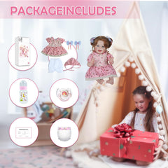 CHAREX safety certified doll suitable for ages 3 and up.