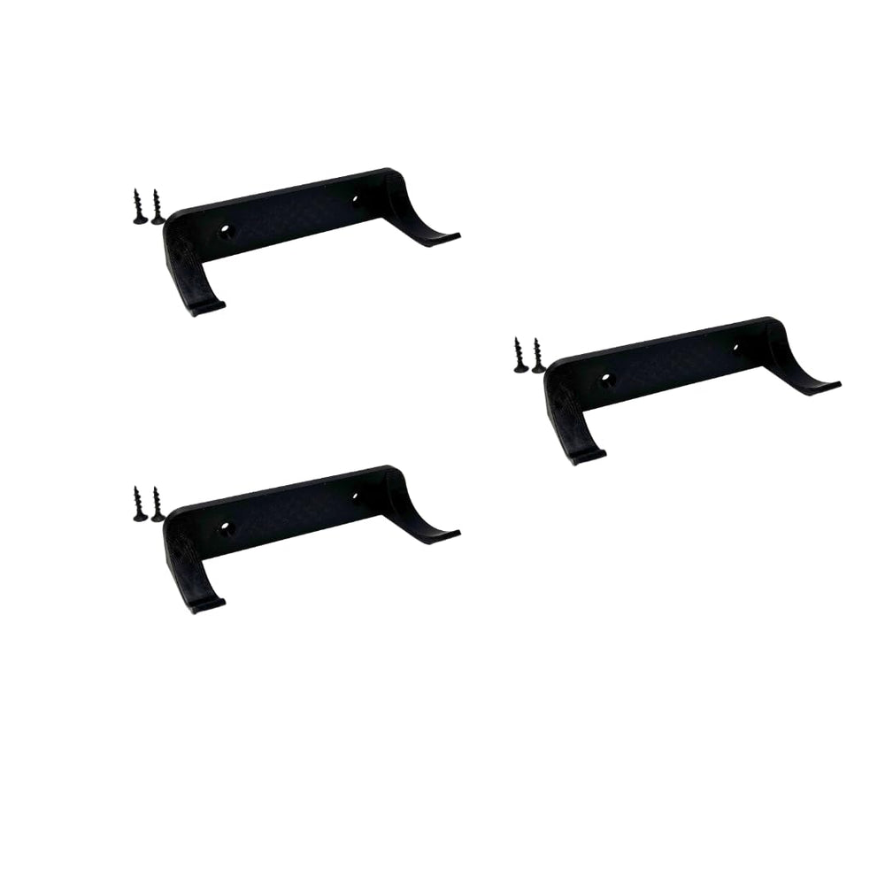 Chatelet vertical wall mount display showcasing Lego Technic racecars in a space-saving arrangement.