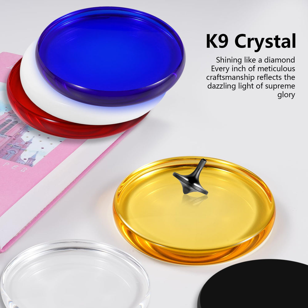 CHEETOP double-concave crystal base fosters accurate gyro centering.