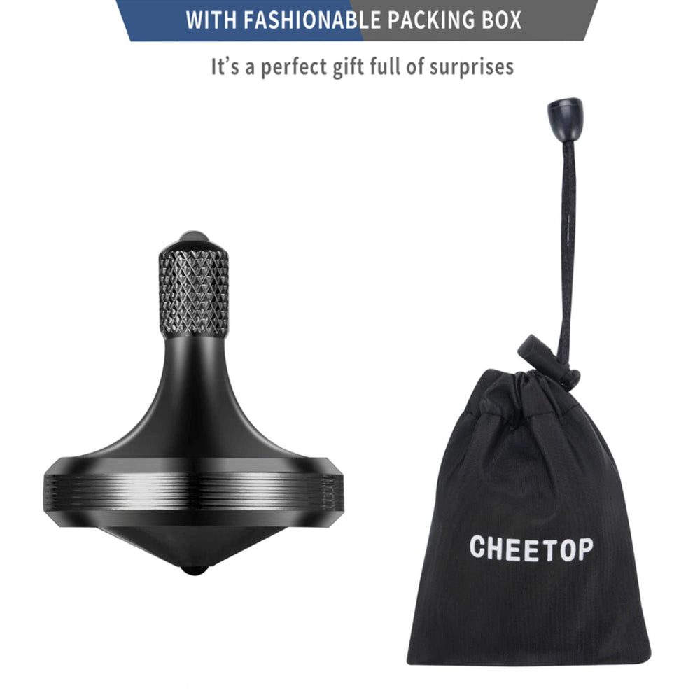Cheetop gift ready metal top ideal for adults and kids.