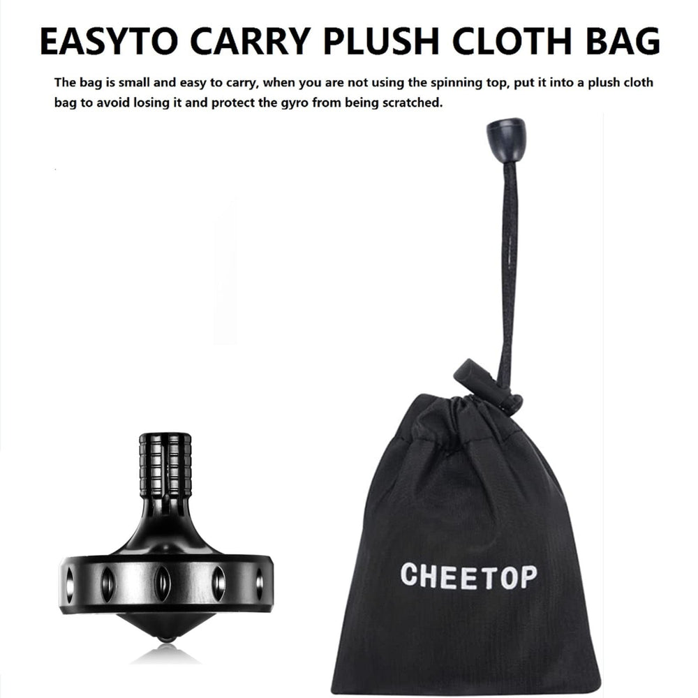 CHEETOP spin-time top is perfect for friendly challenges and quiet moments.