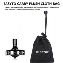 CHEETOP spin-time top is perfect for friendly challenges and quiet moments.