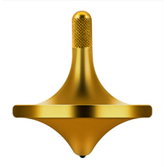 CHEETOP bronze spinning top with large balance for long spins on a stable surface.