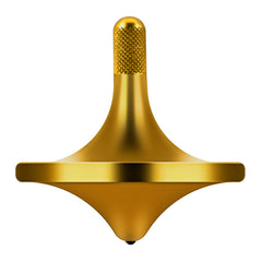 CHEETOP stainless steel spinning top in bronze, smooth finish and long spin