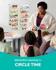 CHEFAN Circle Time Puppets Kit for interactive lessons