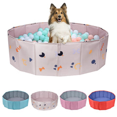 ChengFu dog ball pit with foldable design for easy storage during indoor or outdoor play