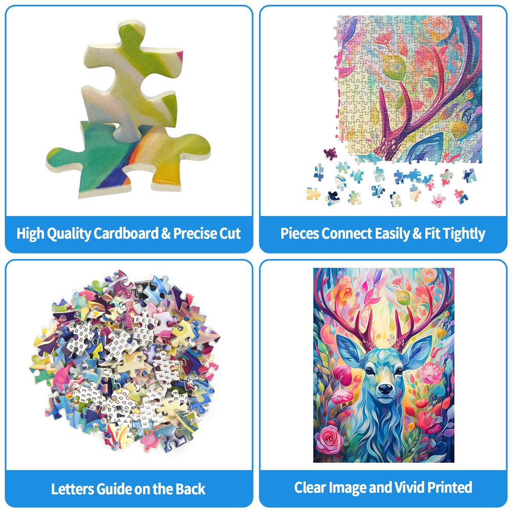CHengQiSM colorful geometric pattern puzzle pieces invite focused solving.