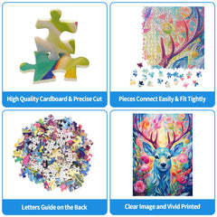 CHengQiSM colorful geometric pattern puzzle pieces invite focused solving.