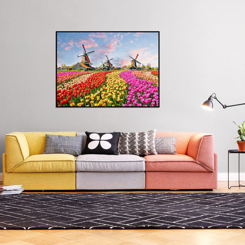 CHengQiSM Holland scene, frame-ready finish after solving