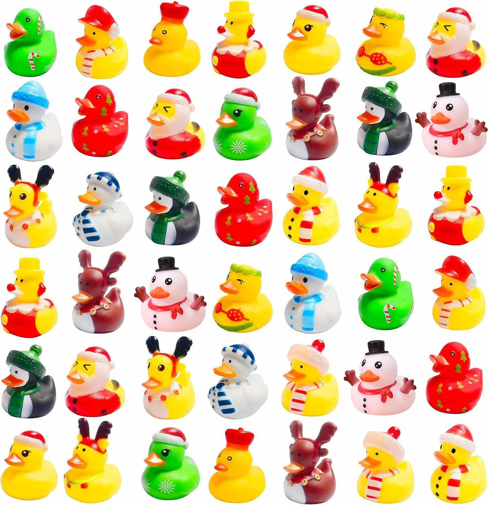 Cherislpy Christmas rubber duck elk for bath time fun and stocking stuffer ideas.