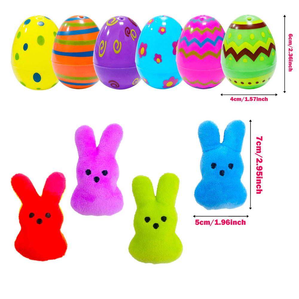 Cherislpy eggs serve as colorful basket fillers and party favors.